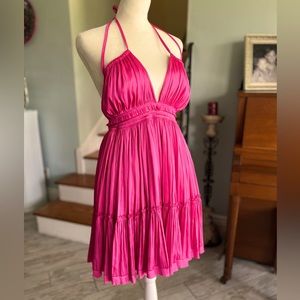 WOW SEXY Barbie girl dress!! Brand new worn for one photo shoot, so silky
